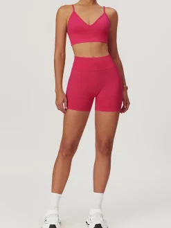 Hip-Lifting Yoga Shorts Set