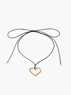Hollow Out Love Heart Necklace