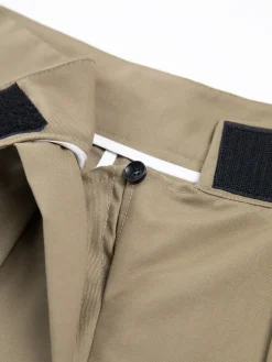 Hook-and-Loop Fastener Wide Leg Velcro Pants