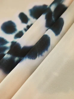 Ink Ripple Leisure Long Dress