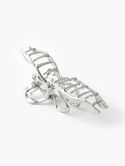 Irregular Metalic Bowknot Hair Claw