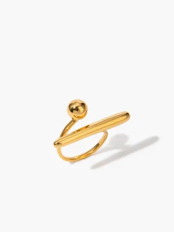 Irregular Minimalist Open Ring