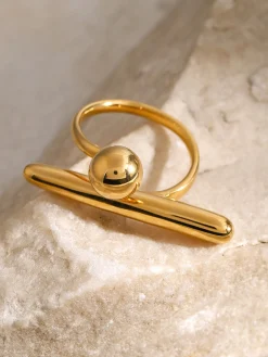 Irregular Minimalist Open Ring
