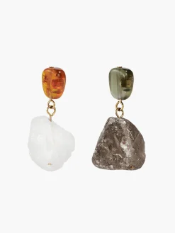 Irregular Natural Stone Earrings