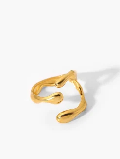 Irregular Wave Open Ring