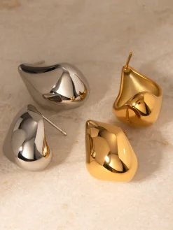 Irregularly Shaped Earrings