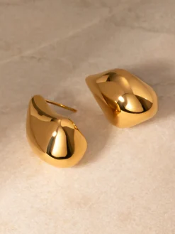Irregularly Shaped Earrings