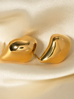 Irregularly Shaped Earrings