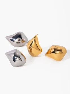 Irregularly Shaped Earrings