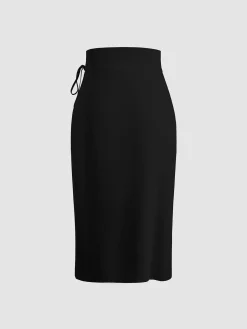 Isla Ivory Midi Skirt
