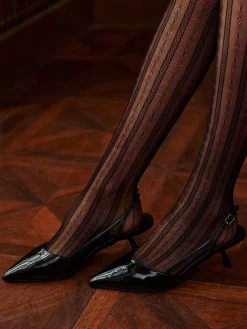 Kitten Slingback Pumps