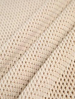 Knit Hollow Solid Vest