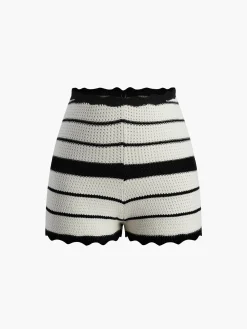 Knitted Backless Sweater Co-ords