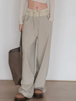 Knotted Wide Leg Pants