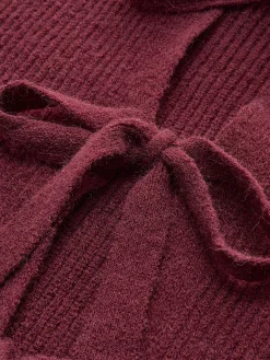 Lace Up Bow Cardigan