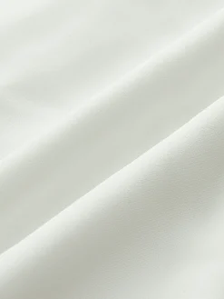 Lapel Knotted Piping Zipper Dress
