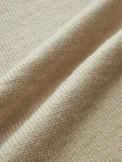 Lapel Panel Draped Knit Outerwear