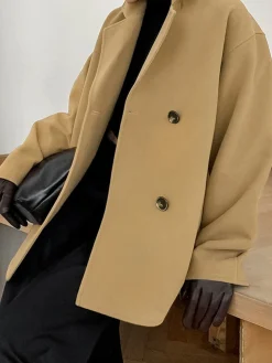 Lapel Warm Jacket