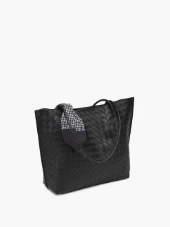 Large Braided Tote Bag