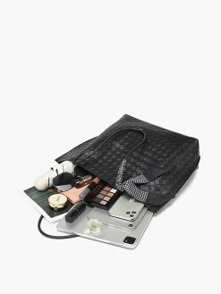 Large Braided Tote Bag
