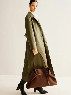 Large Capacity Suede Shoulder Bag