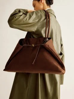 Large Capacity Suede Shoulder Bag