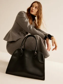 Large Capacity Top Handle Tote Bag