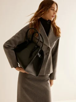 Large Capacity Top Handle Tote Bag