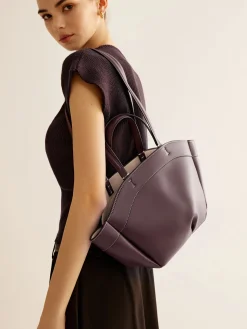 Large Capacity Top Handle Basket Bag