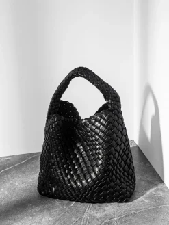 Large Capacity Woven Armpit Bag