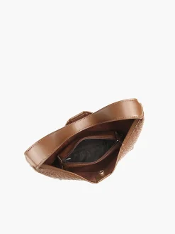 Large Capacity Woven Shoulder Bag