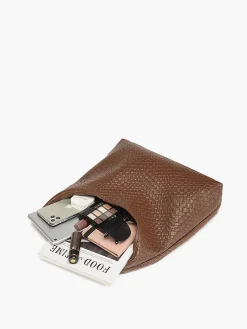 Large Capacity Woven Shoulder Bag