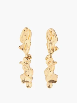 Lava Shaped Stud Earrings