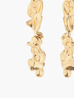 Lava Shaped Stud Earrings