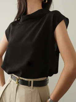 Leisure Cap Sleeve Shirt