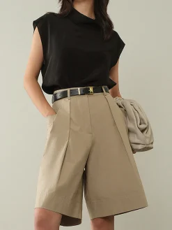 Leisure Cap Sleeve Shirt