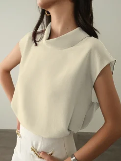 Leisure Cap Sleeve Shirt