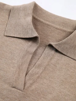 Leisure Collared Pullover Sweater