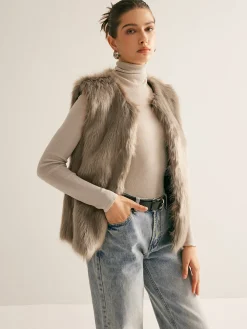 Leisure Faux Fur Vest