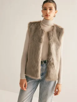 Leisure Faux Fur Vest