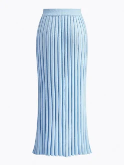 Leisure Pleated Knit Skirt