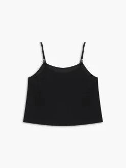 Leisure See Through Shirt With Cami Top