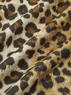 Leopard Breasted Polo Jacket