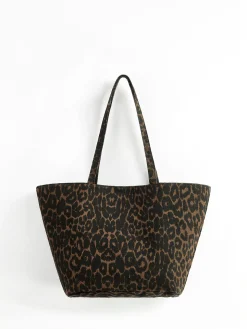 Leopard Print Shoulder Bag