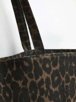 Leopard Print Shoulder Bag