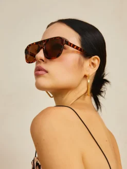 Leopard Print Sunglasses