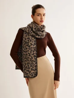 Leopard Printed Minky Scarf