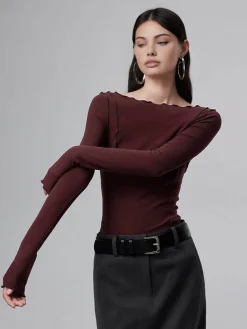 Lettuce Trim Slim Blouse