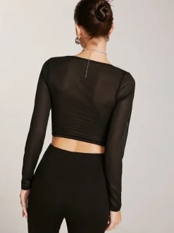 Long Sleeve Sweetheart Lace Corset