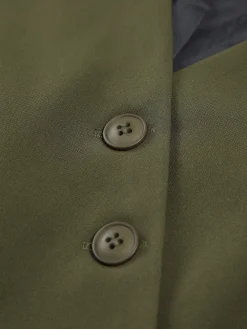 Made For You Asymmetric Buttoned Vest